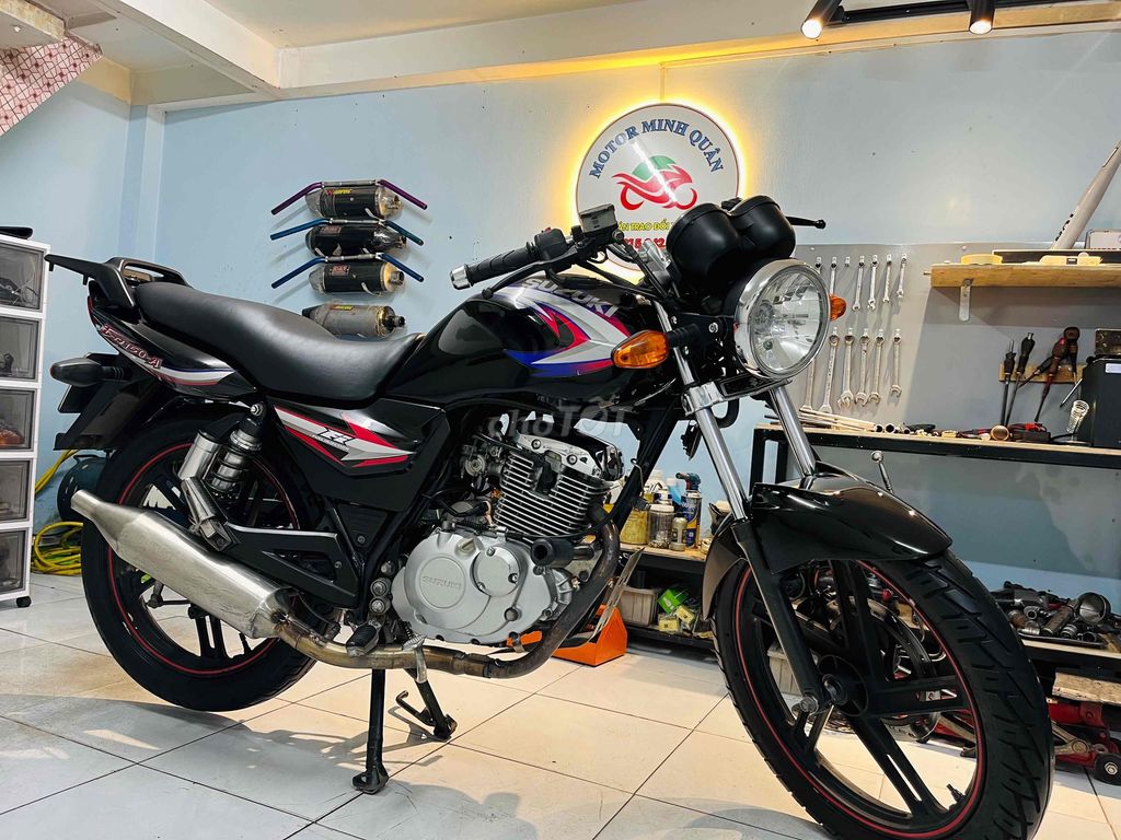 Suzuki EN150 2013 Đen 67859 km. Mua bán Xe máy tại Quận Phú Nhuận Tp Hồ Chí Minh được đăng bởi trường Giang Motor hình 2