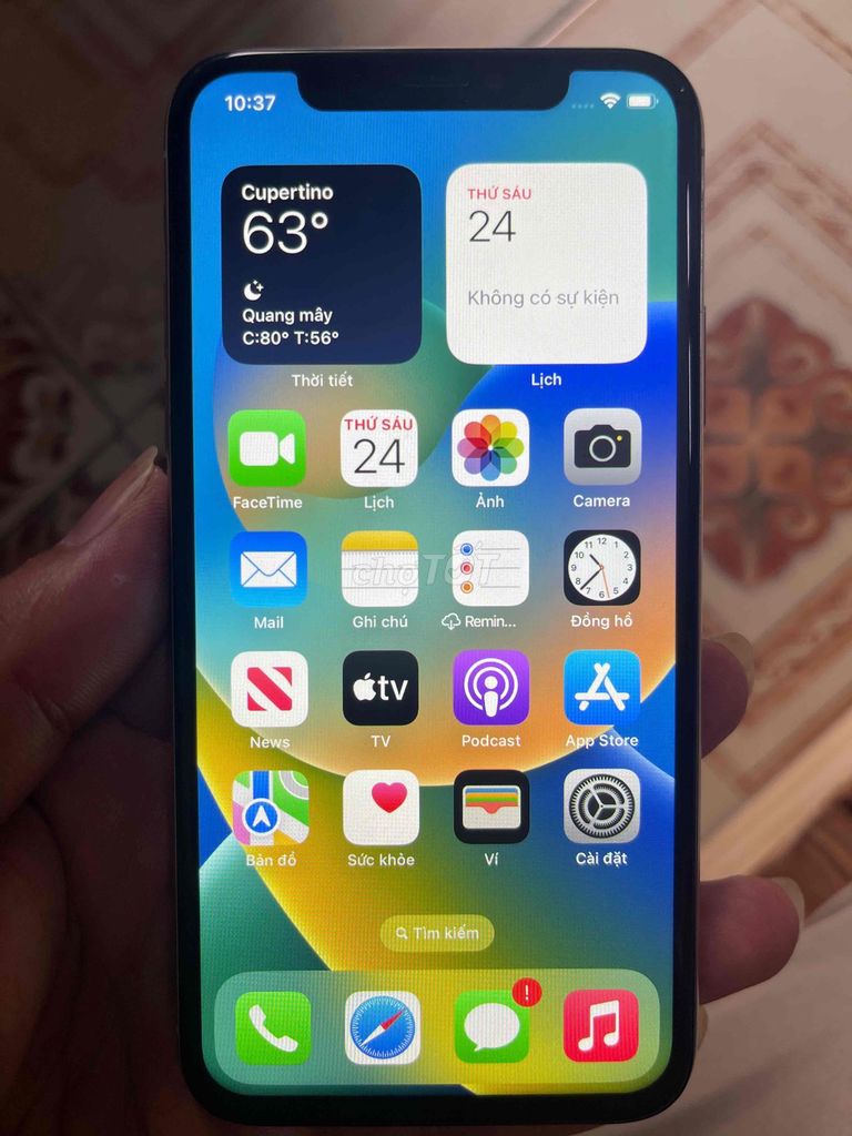 Apple iPhone X qte 64gb mất face. Mua bán Điện thoại tại Quận Hoàng Mai Hà Nội được đăng bởi nguyễn thị ngọc  hình 1