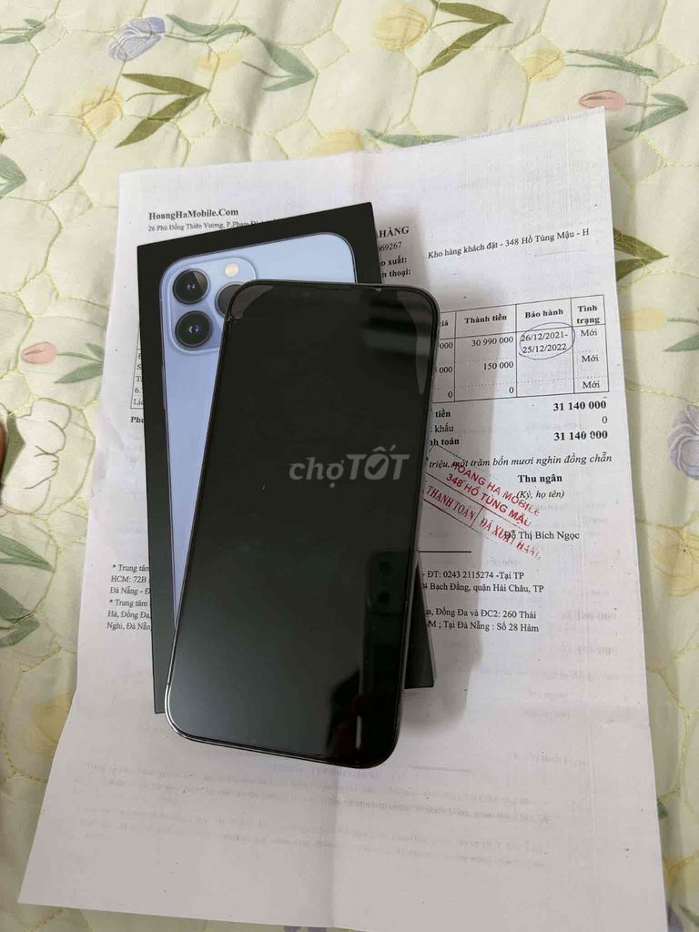 Apple iPhone 13 Pro Max 128GB Pin 100%. Mua bán Điện thoại tại Quận Hai Bà Trưng Hà Nội được đăng bởi Cao Tiến hình 1