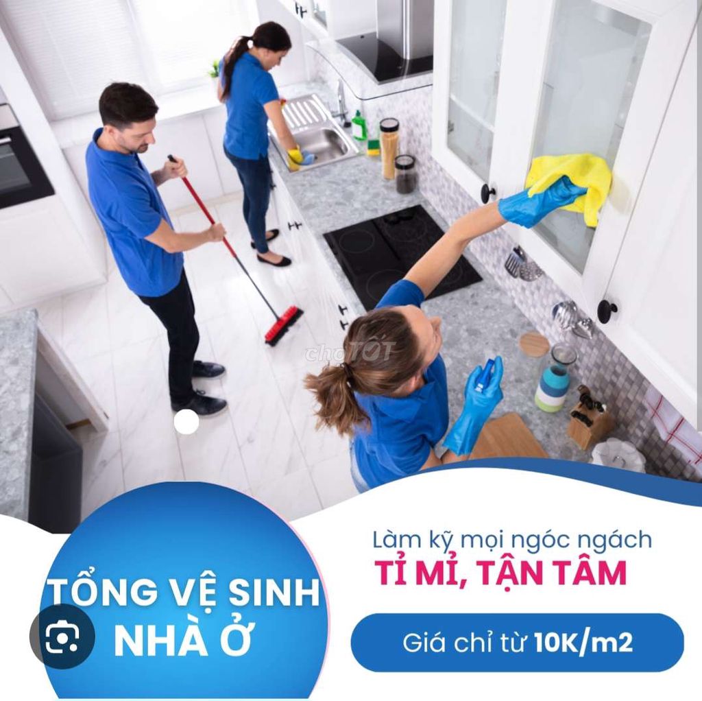 Vệ sinh nhà dịp tết Mỹ tho và Bến tre