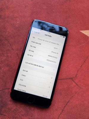 Bán/giao lưu iPhone SE 2022 cấu hình iP13 hàng FPT. Mua bán Điện thoại tại Quận Hoàng Mai Hà Nội được đăng bởi Trần Viết Anh AT Mobile Hitech  766 Gbike 