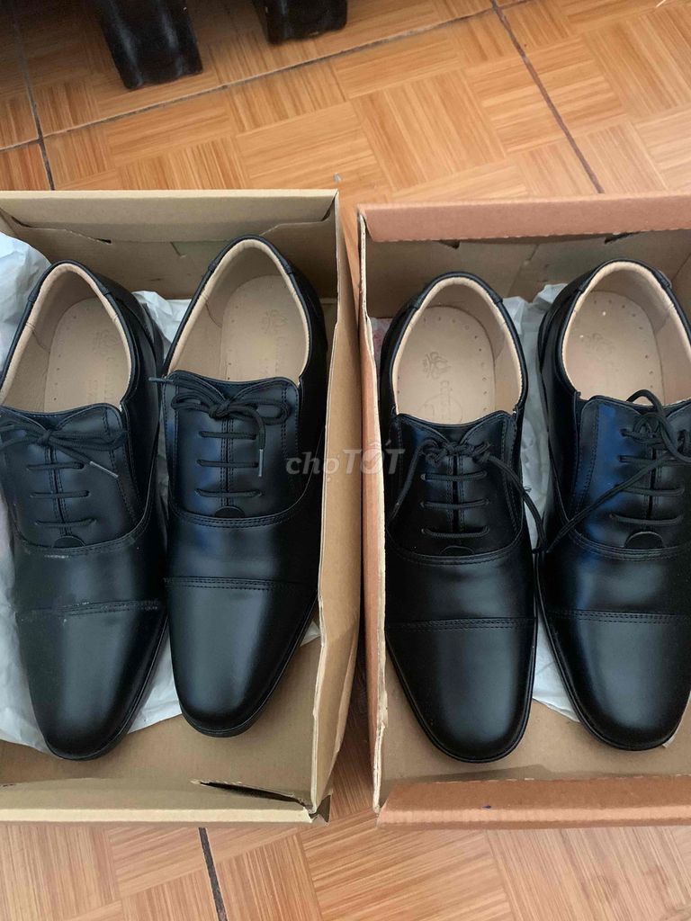 Giày da nam đen size 39, 40. Mua bán Giày dép tại Quận Sơn Trà Đà Nẵng được đăng bởi Phan Mạnh Long hình 1