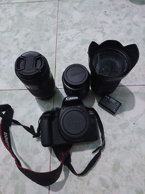Canon EOS 3000D Kit 18-55 III + 2 Lens