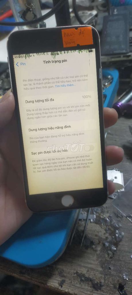 Apple iPhone 6s 16GB Vàng màn mực. Mua bán Điện thoại tại Quận 7 Tp Hồ Chí Minh được đăng bởi điện thoại cỏ hình 1