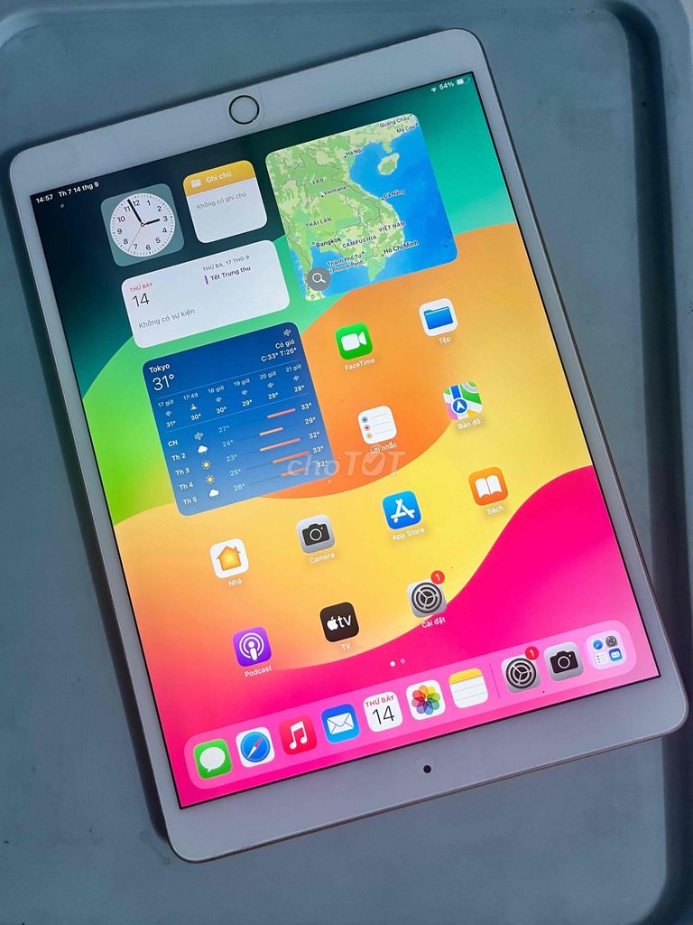 Bán ipad Air 3 bản wifi 64gb màu vàng hồng.