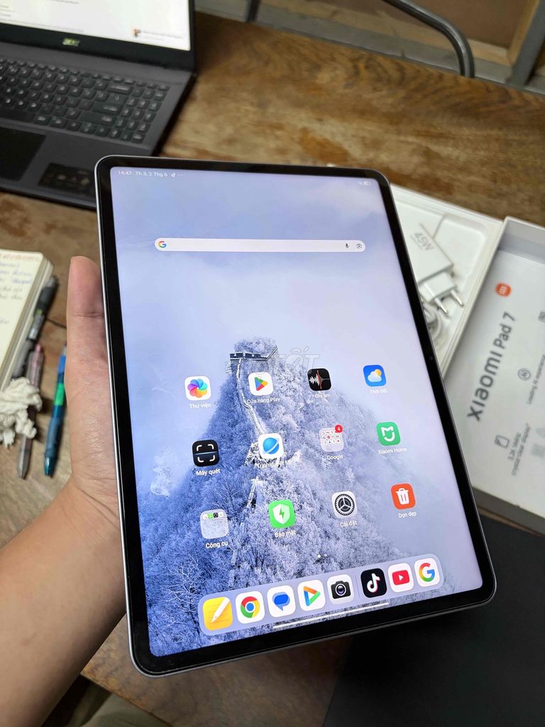 Xiaomi Pad 7 8GB/256GB bản chính hảng tgdd. Mua bán Máy tính bảng tại Quận Gò Vấp Tp Hồ Chí Minh được đăng bởi Lâm Phạm hình 1