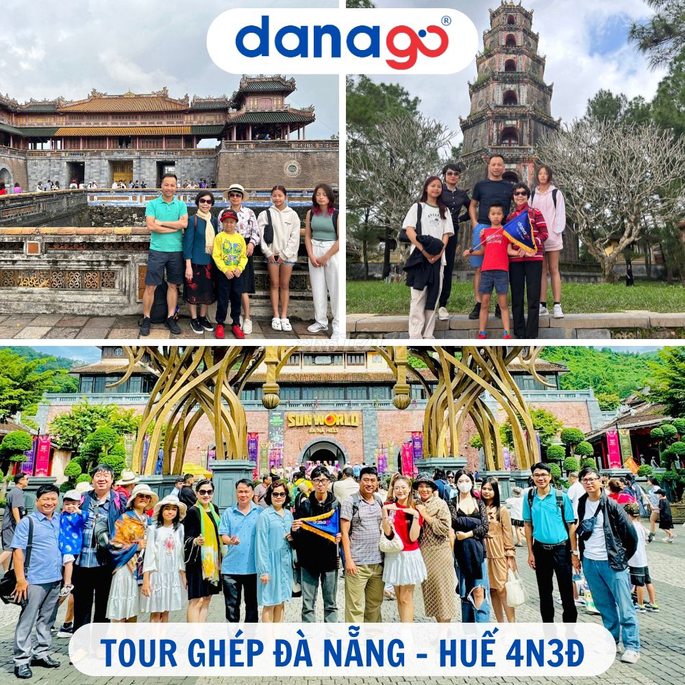 Tour Ghép Đà Nẵng - Huế 4N3Đ | DANAGO Travel