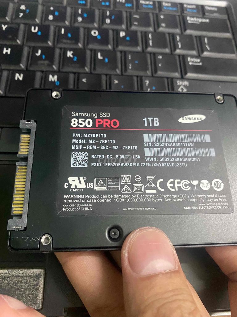 SSD Samsung Pro 1T hàng cao cấp vip sẵn win 10