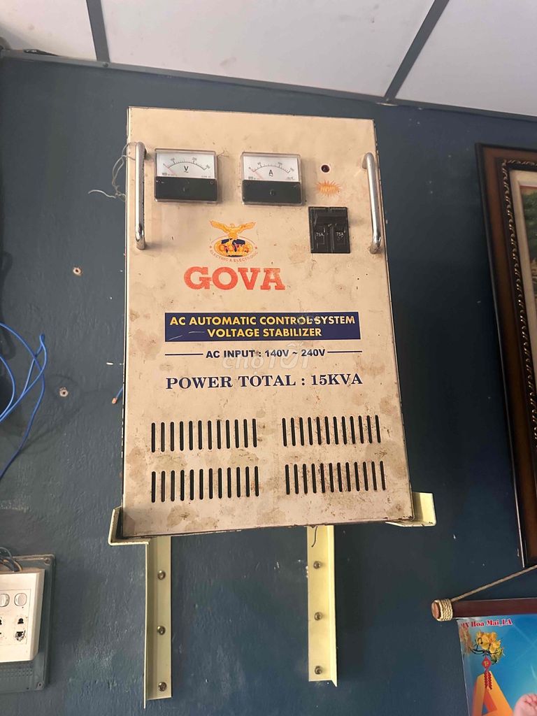 Ổn áp Gova AC Automatic Control. Mua bán Đồ chuyên dụng, Giống nuôi trồng tại Huyện Đức Hòa Long An được đăng bởi Vĩ Triệu hình 1
