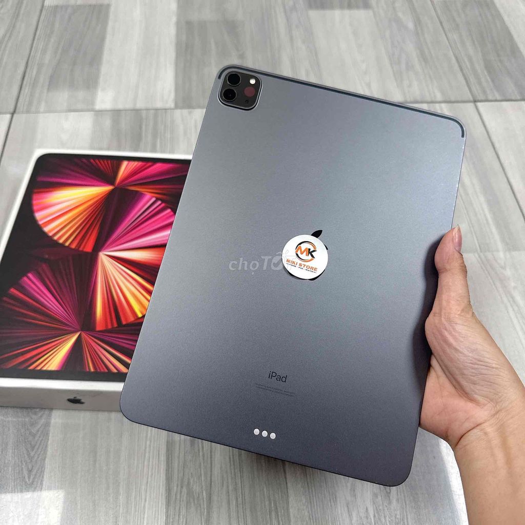 Apple iPad Pro 11 M1 Wifi 128GB Xám Fullbox 99%. Mua bán Máy tính bảng tại Quận 10 Tp Hồ Chí Minh được đăng bởi Miki Store hình 1
