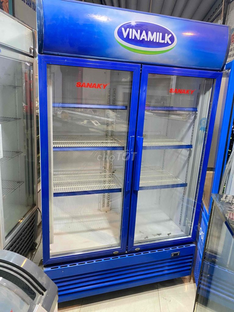 Tủ lạnh Sanaky Vinamilk Xanh dương. Mua bán Tủ lạnh tại Thành phố Biên Hòa Đồng Nai được đăng bởi điện máy HOÀNG THÁP hình 1