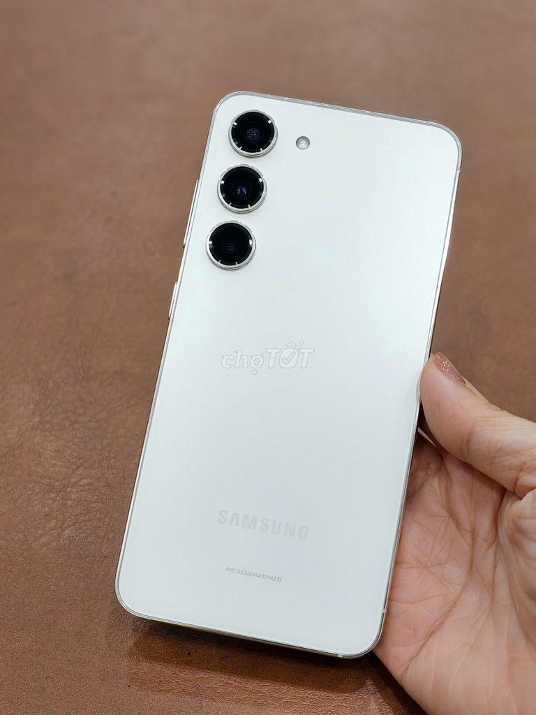Samsung Galaxy S23 5G bản Mỹ 128gb màu Kem đẹp 98%. Mua bán Điện thoại tại Quận Đống Đa Hà Nội được đăng bởi Hn Store hình 1
