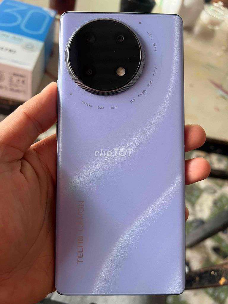 Tecno Camon 30 Tím Đã sử dụng. Mua bán Điện thoại tại Huyện An Dương Hải Phòng được đăng bởi ây bi xi hình 1
