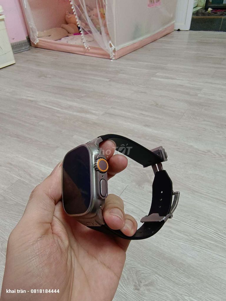 AW ultra 1 pin 94. Mua bán Thiết bị đeo thông minh tại Thành phố Nha Trang Khánh Hòa được đăng bởi khaitransmartphone hình 1
