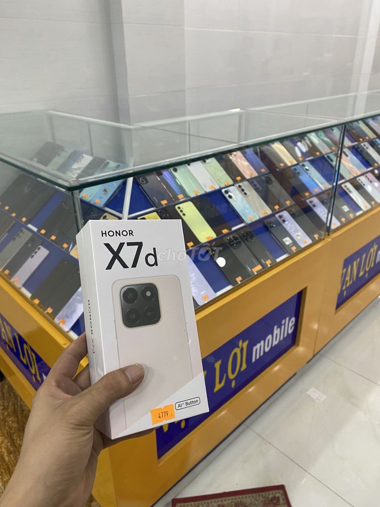 Honor X7d 8GB/256GB Mới nguyên seal. Mua bán Điện thoại tại Thành phố Bến Tre Bến Tre được đăng bởi VanLoi Mobile hình 1