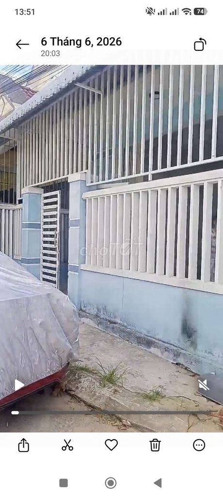nhà mặt tiền đường Nguyễn Hàng (Hoà Thọ Đông)
