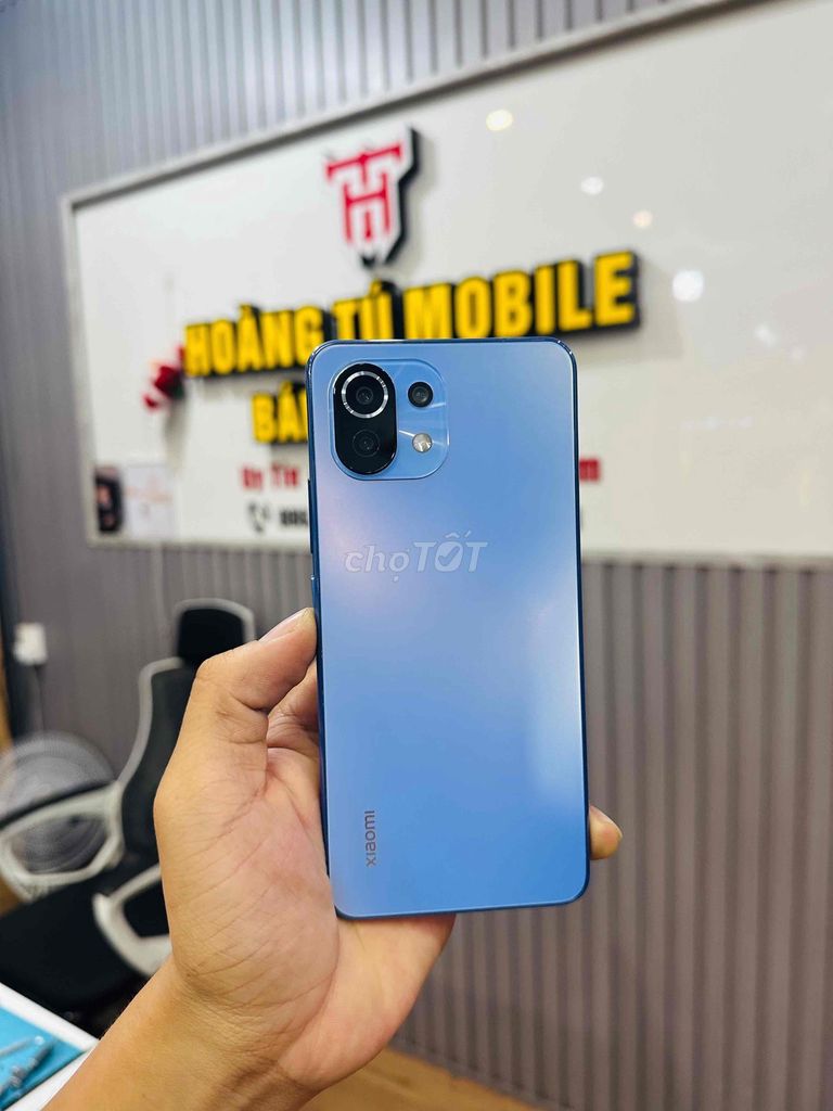 Xiaomi Mi 11 Lite 128GB Xanh Dương. Mua bán Điện thoại tại Quận Liên Chiểu Đà Nẵng được đăng bởi Hoàng Tú Mobile hình 1
