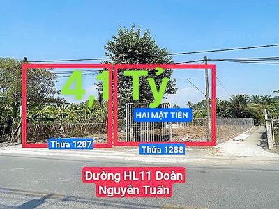 Vị trí: Đối diện bến xe Hưng Long-Quy Đức  Cách Quốc Lộ 50 # 1km ✅