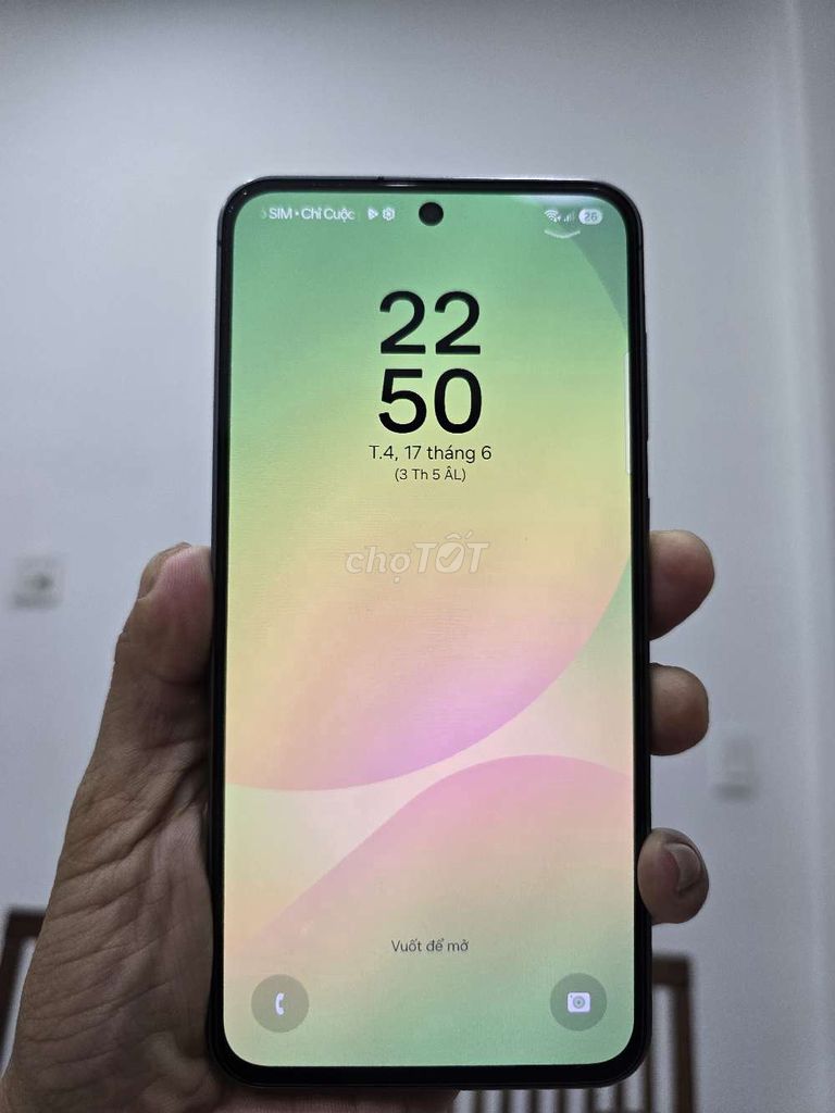 Samsung Galaxy A56 Xám  bảo hành 9 tháng 8G-128GB . Mua bán Điện thoại tại Quận Liên Chiểu Đà Nẵng được đăng bởi Phúc Lâm hình 1
