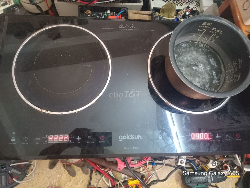 Bếp từ Goldsun IH-GYL06 Đen. Mua bán Bếp, lò, đồ điện nhà bếp tại Quận Hải An Hải Phòng được đăng bởi Tuan Tran hình 1