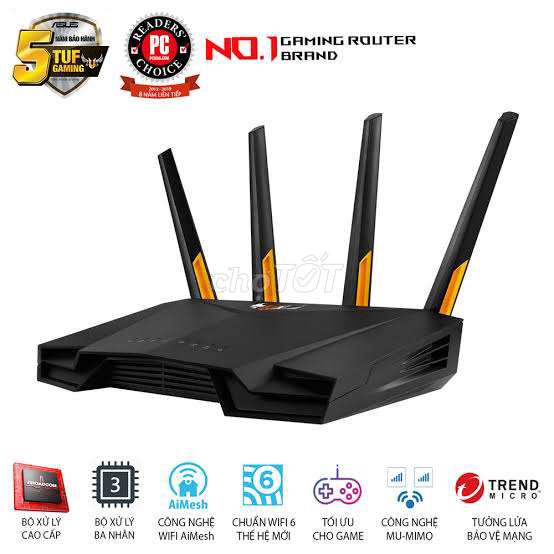 Router Wifi Asus TUF AX3000 Gaming AiMesh. Mua bán Phụ kiện (Màn hình, Chuột...) tại Quận 10 Tp Hồ Chí Minh được đăng bởi Vũ hình 1