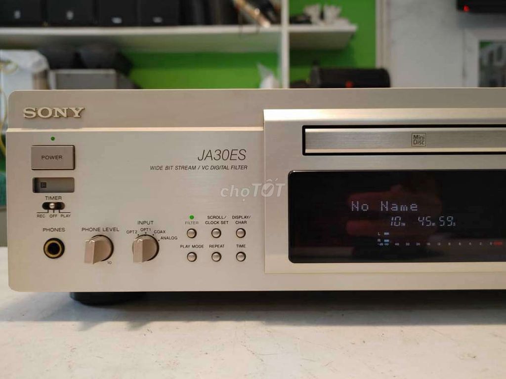 MD Sony MDS-JA30es chơi MD & giải mã DAC.