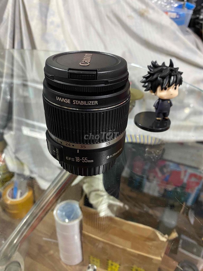 Ống kính Canon EF-S 18-55mm f/3.5-5.6 IS. Mua bán Máy ảnh, Máy quay tại Huyện Trà Ôn Vĩnh Long được đăng bởi maximura hình 1