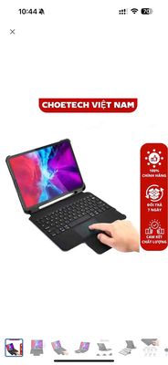 Bao da bàn phím touchpad choetech BH-012 ipad pr11