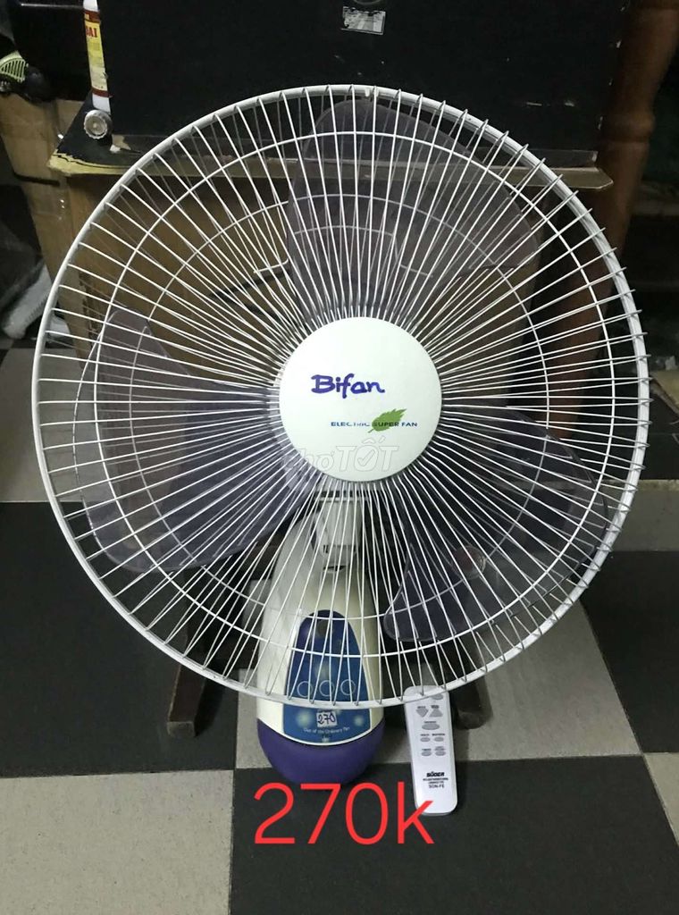 Quạt điện Bifan Trắng. Mua bán Quạt tại Quận 5 Tp Hồ Chí Minh được đăng bởi Thanhthy hình 1