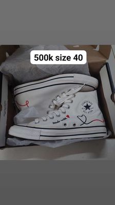 Giày converse classic size 40 real new