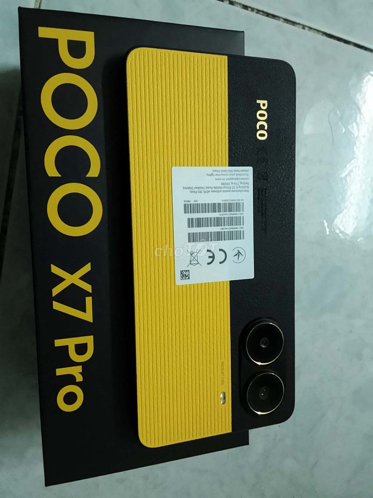 Xiaomi Poco X7 Pro 12GB/256GB Vàng. Mua bán Điện thoại tại Huyện Hóc Môn Tp Hồ Chí Minh được đăng bởi Trọng Hiển Trần hình 1