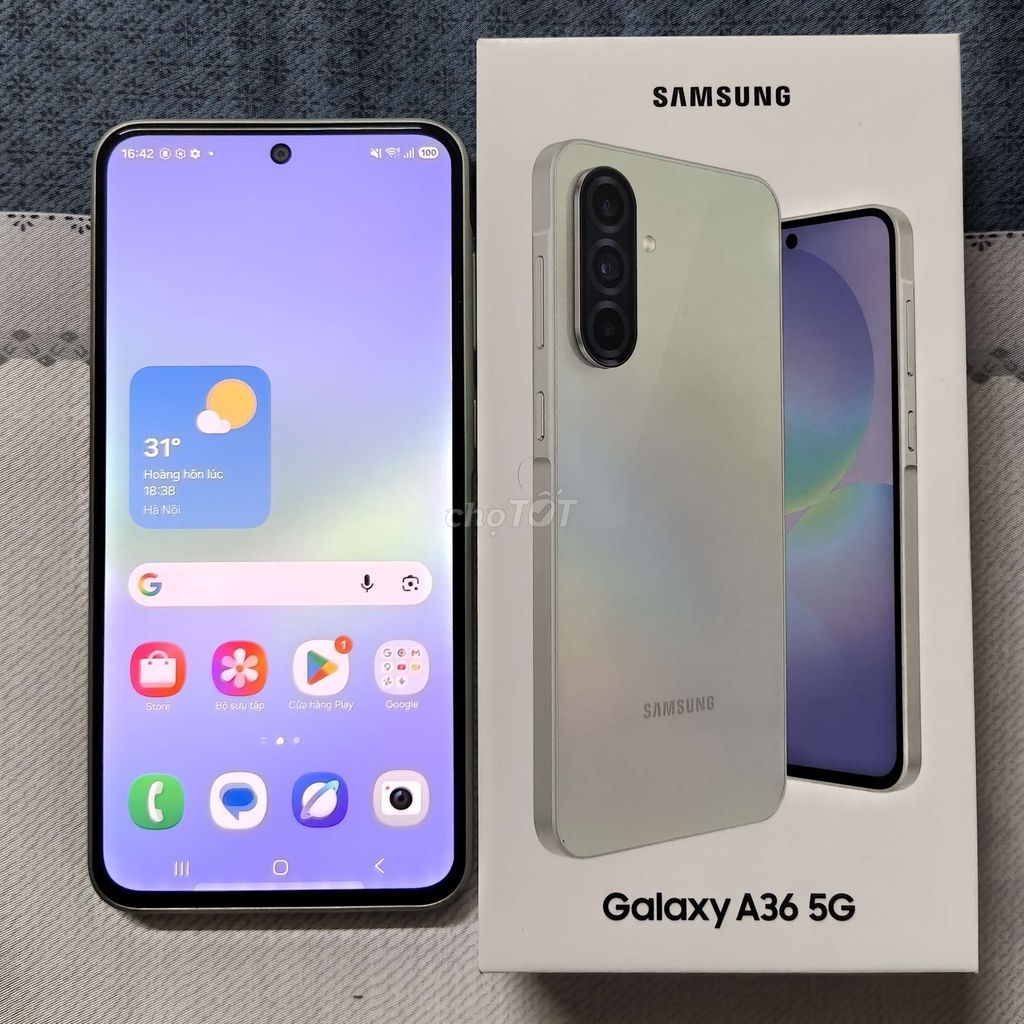 Samsung A36 8/128GB xanh còn bh 8tháng. Mua bán Điện thoại tại Quận 5 Tp Hồ Chí Minh được đăng bởi đỗ khánh hình 1