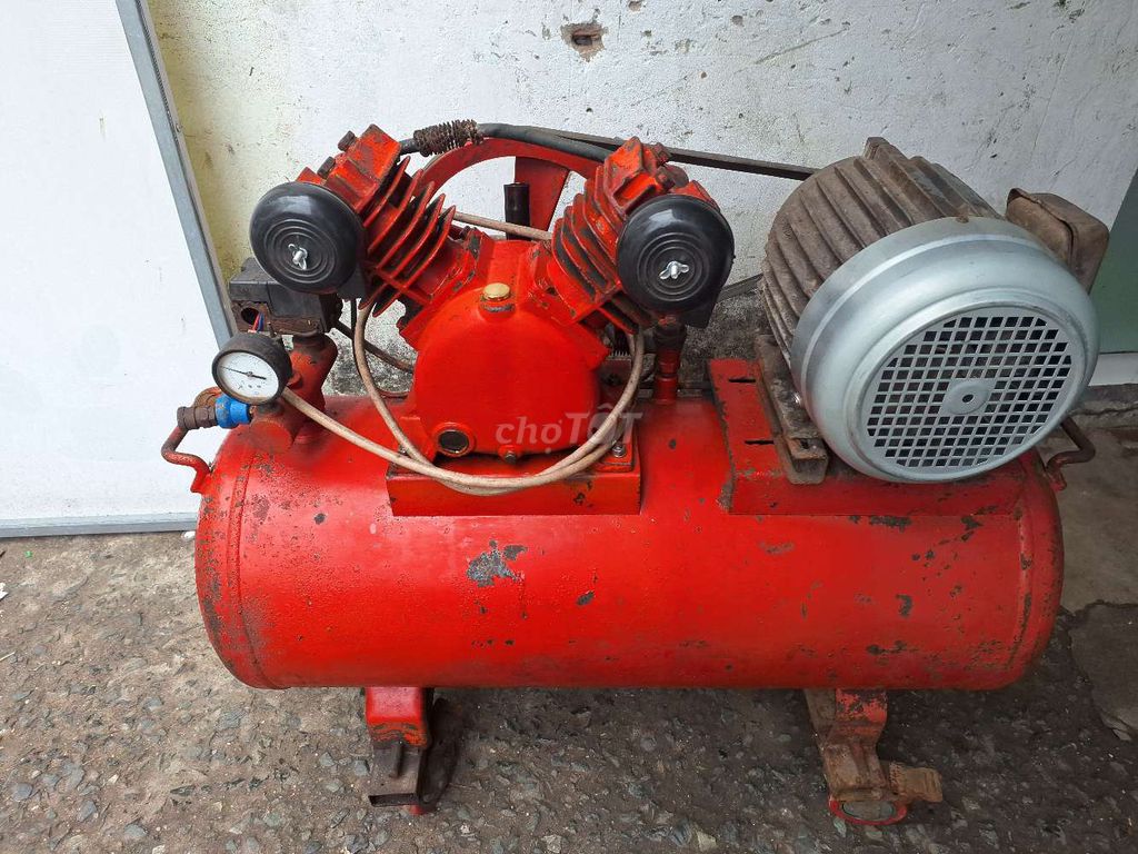 Máy nén khí 90 lít 2 HP Đỏ.. Mua bán Đồ chuyên dụng, Giống nuôi trồng tại Quận Tân Phú Tp Hồ Chí Minh được đăng bởi Anh Tuấn hình 1