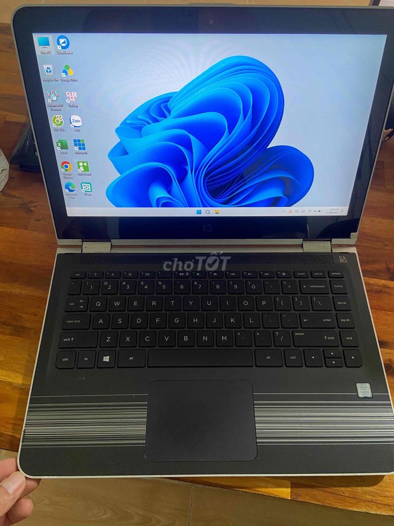 HP Pavilion x360 i5-7200U 8GB/128GB Cảm ứng Bạc. Mua bán Laptop tại Thành phố Biên Hòa Đồng Nai được đăng bởi Dora Computer hình 1