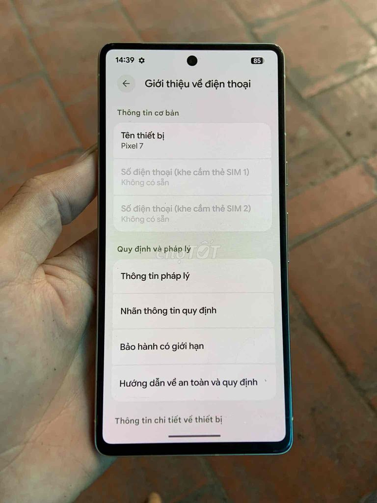 Google Pixel 7 128GB Xanh ngọc. Mua bán Điện thoại tại Huyện Thanh Trì Hà Nội được đăng bởi  Chery An hình 1