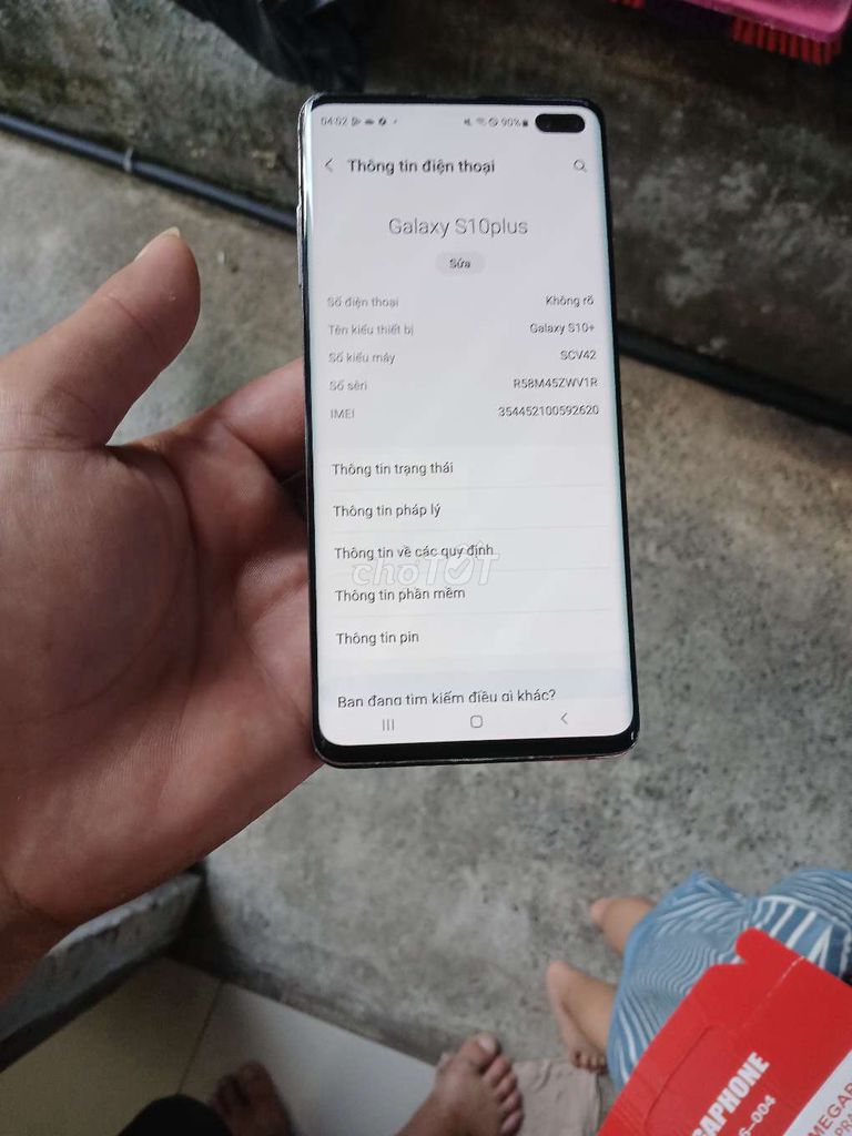 Samsung Galaxy S10+plus 128GB Đen. Mua bán Điện thoại tại Quận 12 Tp Hồ Chí Minh được đăng bởi chi loan hình 1