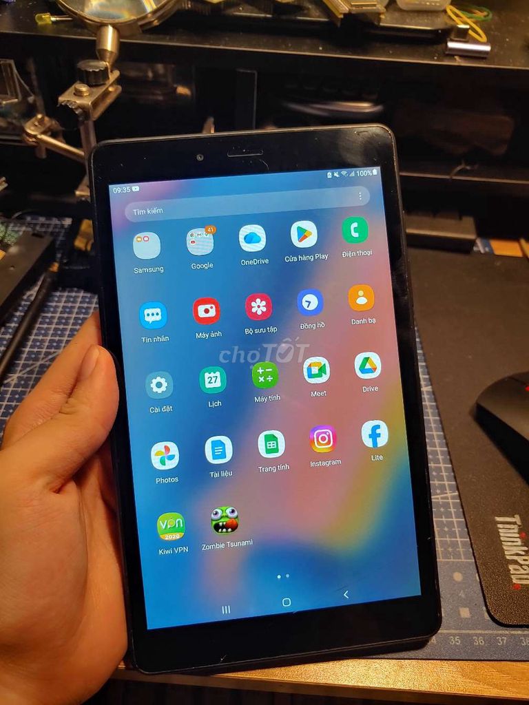 Samsung Galaxy Tab A (8.0, 2019) 32GB Đen Nứt kính. Mua bán Máy tính bảng tại Quận Nam Từ Liêm Hà Nội được đăng bởi  Vu hình 1