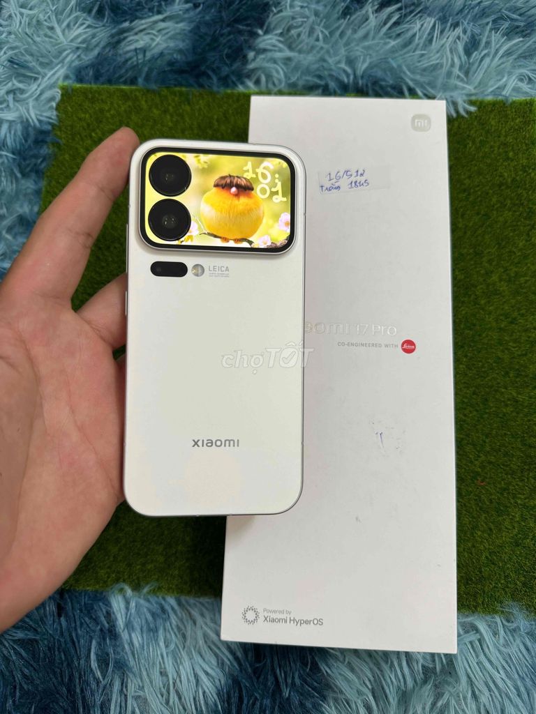 Xiaomi 17 Pro 16/512gb fullbox có thể úp Rom. Mua bán Điện thoại tại Quận Tân Phú Tp Hồ Chí Minh được đăng bởi Nguyễn Thắng Mobile hình 1