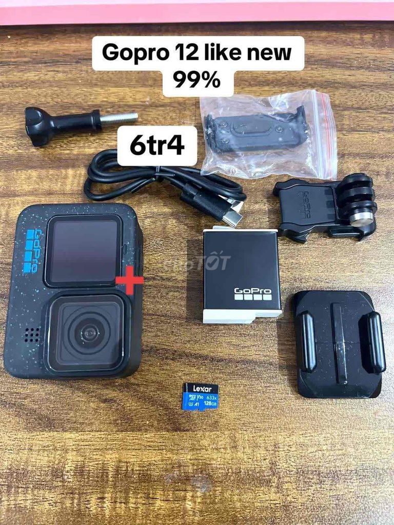 Gopro 12 black like new 99