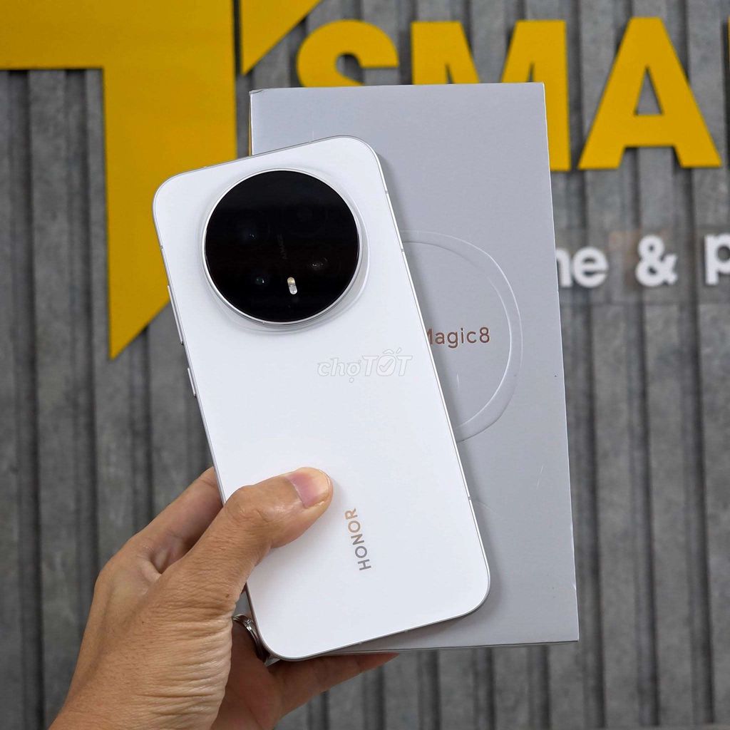 Honor Magic 8 5G 16GB/512GB Trắng Fullbox. Mua bán Điện thoại tại Quận Thanh Khê Đà Nẵng được đăng bởi Tú MB hình 1