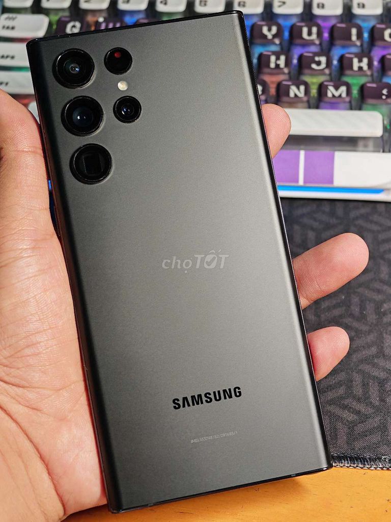 Samsung Galaxy S22 Ultra 128GB Đen. Mua bán Điện thoại tại Huyện Thanh Bình Đồng Tháp được đăng bởi DUY hình 1