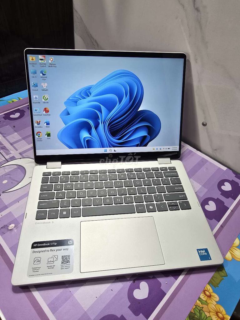 HP OmniBook 5 Flip Core 7 150U/16G/512G/14" 360°. Mua bán Laptop tại Quận 12 Tp Hồ Chí Minh được đăng bởi Cầm Đồ Thanh Lý hình 1