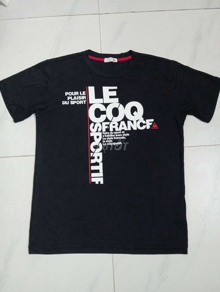 Áo thun thể thao Lecoq Sportif Nam M Đen Polyester. Mua bán Quần áo tại Huyện Củ Chi Tp Hồ Chí Minh được đăng bởi Hằng Phạm hình 1