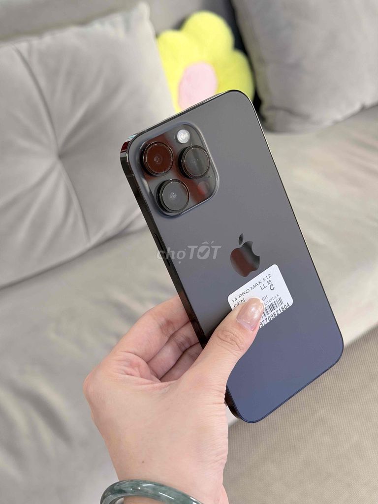 Apple iPhone 14 ProMax 512GB Đen Mỹ Chính Hãng 99%. Mua bán Điện thoại tại Quận 8 Tp Hồ Chí Minh được đăng bởi CA REM BÁN TÁO hình 1