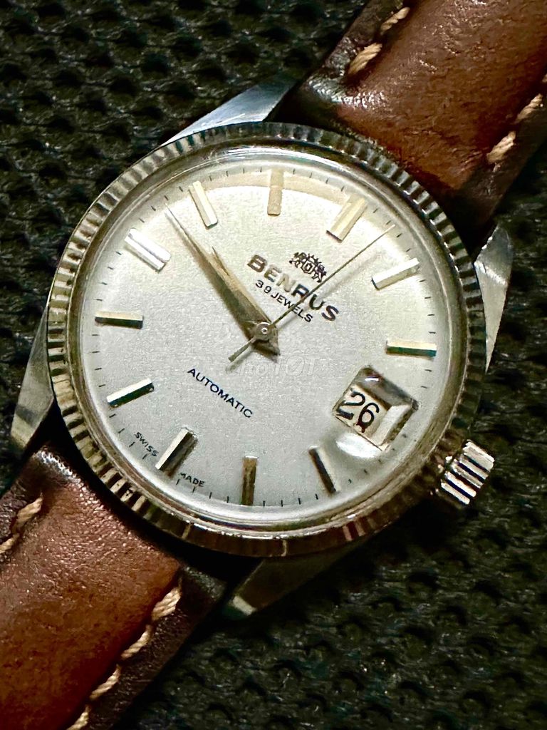 Benrus automatic 14k benzel