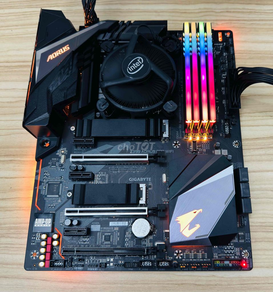 Main Z390 Aorus Pro WiFi, i9 9900k, Ram Aorus 16GB. Mua bán Linh kiện (RAM, Card...) tại Quận 12 Tp Hồ Chí Minh được đăng bởi Anh Tuan hình 1