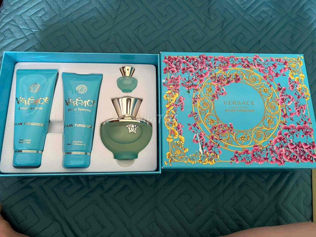 Nước hoa Versace Dylan Turquoise Nữ. Mua bán Nước hoa tại Quận 12 Tp Hồ Chí Minh được đăng bởi 2hand luxury hình 1