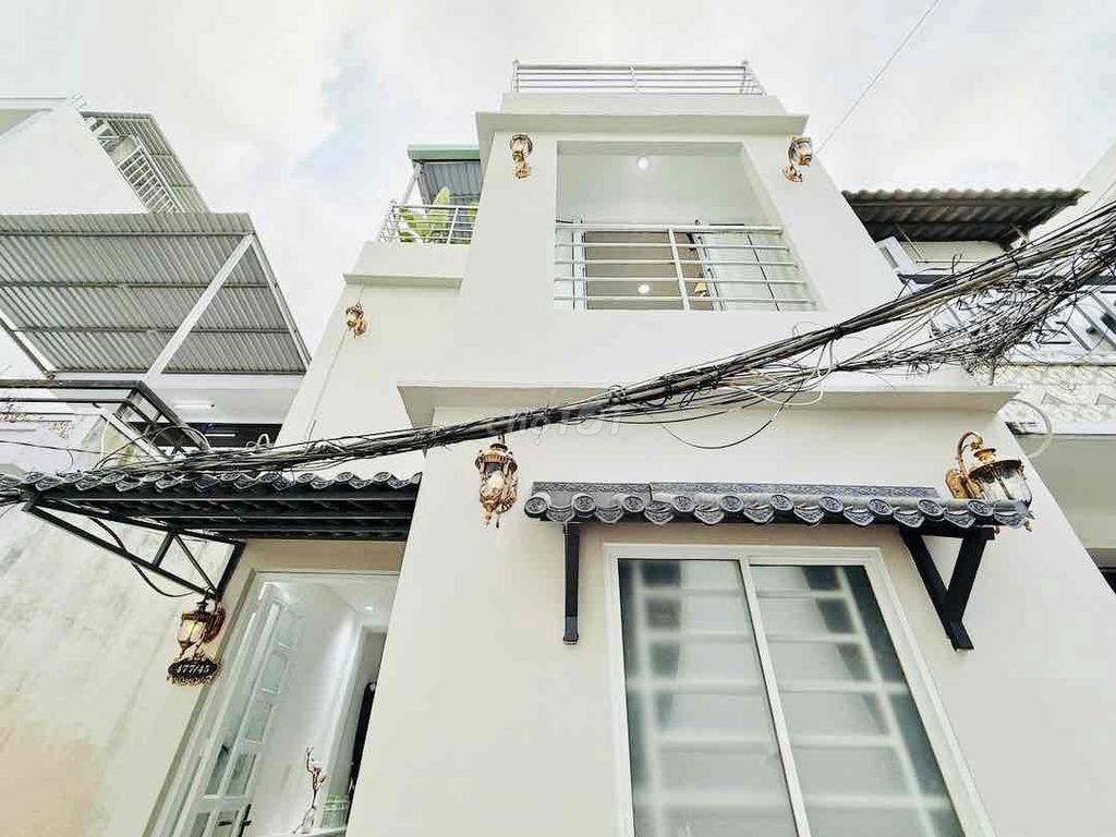 Nơ Trang Long p13 B.Thạnh hẻm 3,5m ra HXT ~50m 4,2x9 cn~37m2 2L st 3pn