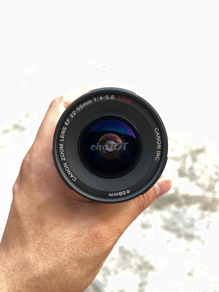 Hàng hiếm Canon EF 22-55mm USM – tiêu cự độc. Mua bán Máy ảnh, Máy quay tại Huyện Hưng Hà Thái Bình được đăng bởi Xuân Trà hình 1
