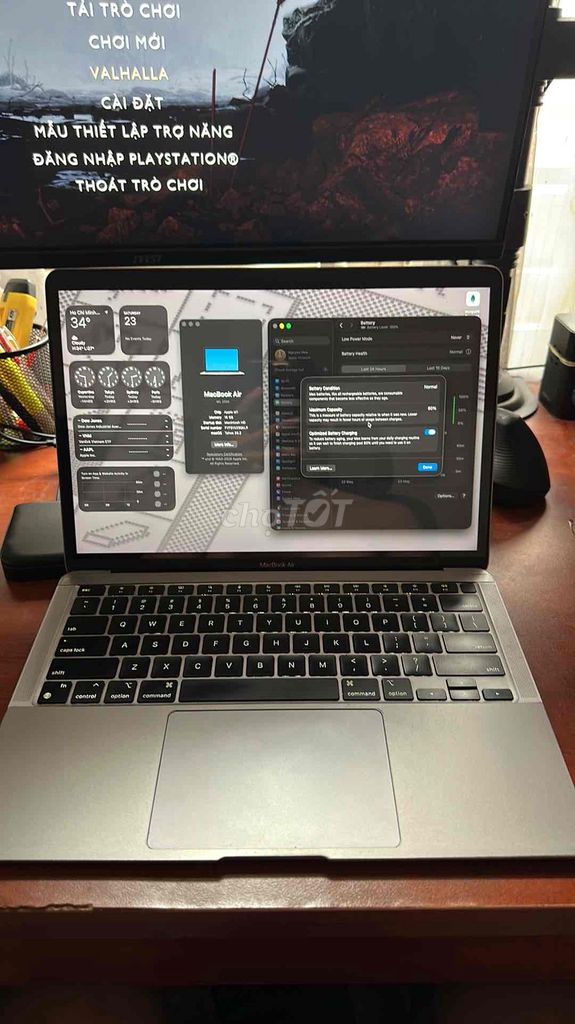 Apple MacBook Air 2020 16GB/256GB Xám. Mua bán Laptop tại Thành phố Thủ Đức Tp Hồ Chí Minh được đăng bởi Hòa Nguyễn hình 1